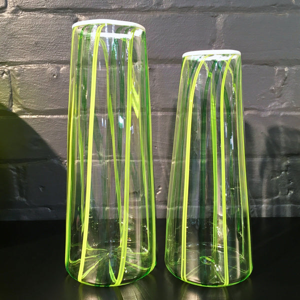 NZGlassworks - Cane Vase