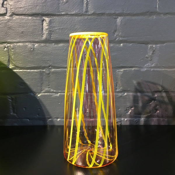 NZGlassworks - Cane Vase